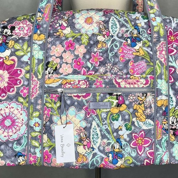 Vera Bradley Disney Parks Mickey and Friends Large Duffel NWT LAST ONE - Picture 1 of 6